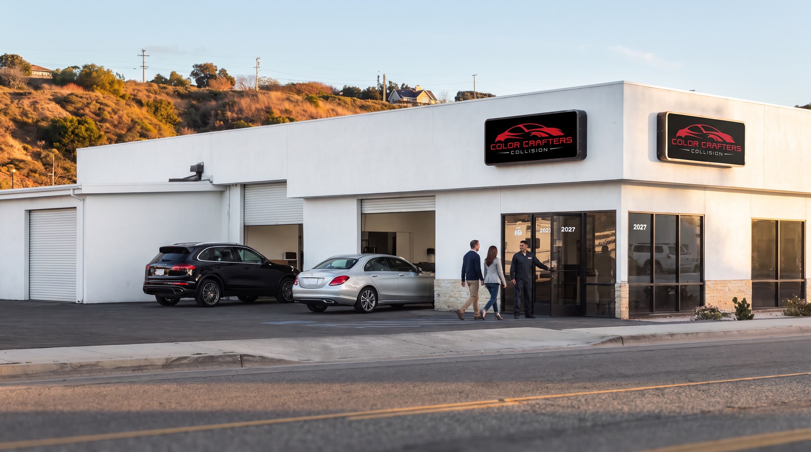 Color Crafters Oceanside collision shop exterior